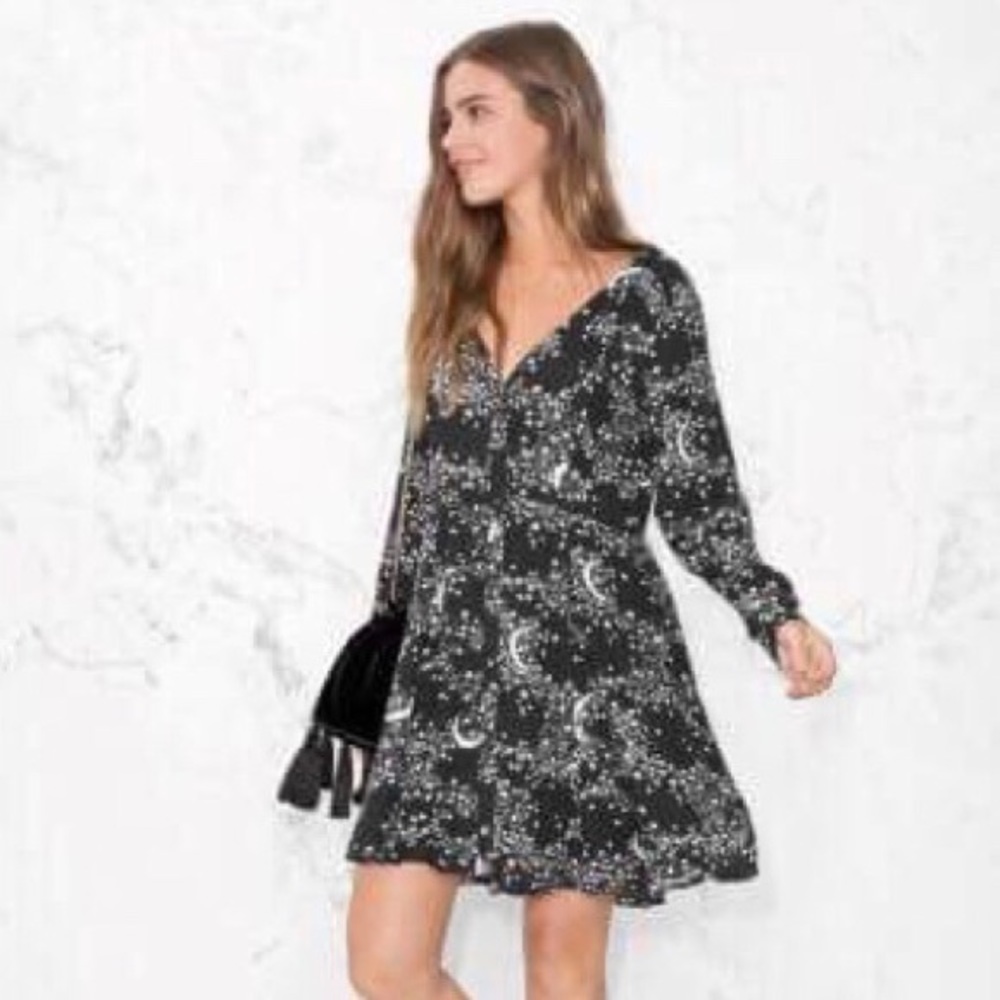 ⋒ & Other Stories Moon & Stars Dress US 10